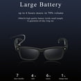 thumbnail image 5 of Gafas Inteligentes Inalámbrico Bluetooth 5.0 Auriculares Inteligentes Gafas Llamadas Manos Libres Música Gafas Multifuncionales Kearding EL013454-02, 5 of 5
