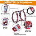 thumbnail image 4 of Cat Harness With Lead, Adjustable Harness Lead Set For Cat Kitten Small Pet, 4 of 5