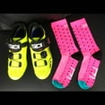 thumbnail image 2 of DH SPORTS High Quality Professional Brand Sport Socks Breathable Bicycle Socks Outdoor Sports Racing Cycling Sock Pink, 2 of 3