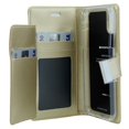 thumbnail image 2 of TopSave Goospery RICH MAX(6) Card Holder Leather Folio Wallet Flip Case For iPhone XS Max(6.5"),Gold, 2 of 3