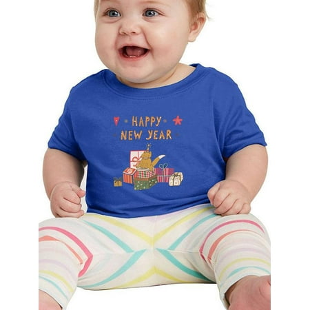 

Happy New Year Kitten W Gifts T-Shirt Infant -Image by Shutterstock 24 Months
