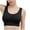 Black, variant on Bxsruta Women's Cross Back Sport Bras,Padded Strappy Criss Cross Cropped Bras for Yoga Workout Fitness Black S