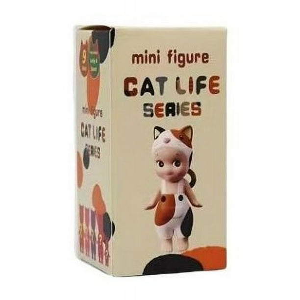 Caja ciega de juguete de la serie Sonny Angel Cat Life, bonito colgante decorativo, varios adornos de gatos, muñecos kawaii, figuras de acción, juguetes