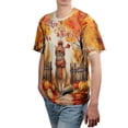 thumbnail image 4 of Happy Thanksgiving Abyssinian Give Thanks Fall Beanie Scarf Welcome All Over Print 3D Shirt Unisex Merch Cat Lover Kitten Owner Gifts - 00020, 4 of 6