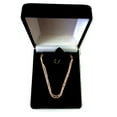thumbnail image 4 of 14k Solid 2 Tone Gold 1.5 Mm Sparkle Chain 20" Lobster Claw Clasp, 4 of 5
