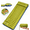 Green, variant on Camping Sleeping Pad, 6" Extra Thick Pillow, Built-in Foot Pump & Leakproof Design, Lightweight Sleeping Pad for Camping, Backpacking, Hiking, Travel， Green