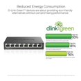 thumbnail image 3 of Conmutador Ethernet D-Link DGS-108 de 8 puertos Gigabit no administrado, 3 of 5