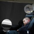 thumbnail image 4 of KAIYANG Juego de 3 cortinas de privacidad para coche, cortinas divisorias para coche, cortinas de protección solar para coche, parasol para SUV, 4 of 5