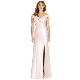 alfred sung burgundy dress Alfred Sung Jersey Mikado Gown Dress Womens 4 Burgundy Formal Holiday Gala