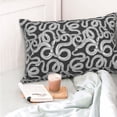 thumbnail image 4 of Fotbe Snake Funda de Almohada Decorativa Estilo Occidental, Lujo en Algodón, Fundas para Almohadas King, Cojín Estampado para Decoración del Hogar-14"x20", 4 of 6