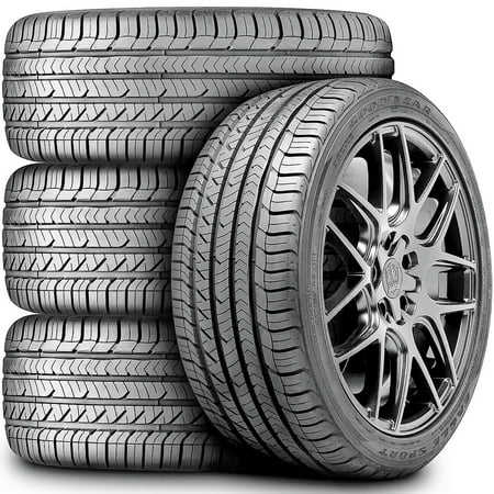 Set of 4 (FOUR) Goodyear Eagle Sport All-Season 245/35R20 95W XL A/S High Performance Tires Fits: 2020 Volvo S60 T8 Polestar, 2019-23 Volkswagen Arteon SEL Premium R-Line