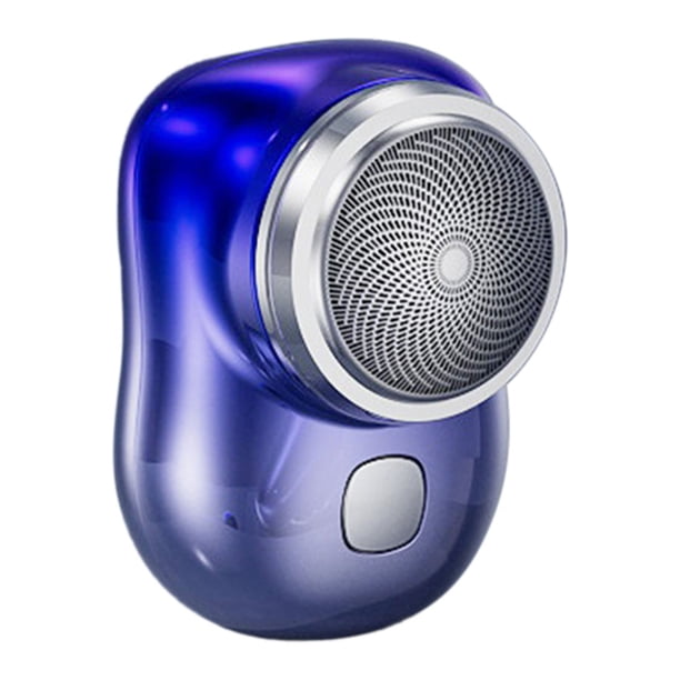Con video Afeitadora Yuan Yuanshi Degradado Azul Afeitadora Yuan Yuanshi Mini Compacta Afeitadora automática de larga duración Cabezal lavable Afeitadora para hombres Carga 1 ANGGREK Otros