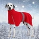 thumbnail image 5 of Capa de invierno de forro polar cálido para pequeño, mediano y grande; ideal para paseos al aire libre en climas fríos; ajuste regulable, 5 of 6