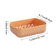 thumbnail image 3 of Cesta de lavado de frutas y verduras de doble capa | Colador de drenaje de plástico con asas | Escurridor de cocina apilable para pasta, ensalada y frutas y verduras | Blanco, beige, naranja, 3 of 6