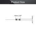 thumbnail image 2 of HUGFEGWE 20Pcs Fast Blow Fuse 250V 2.5A Fast Blow Axial Lead Fuse Glass Tube Fuses 3.6x10mm CJB91-112607, 2 of 7