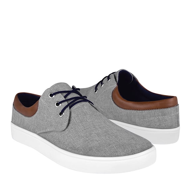 ZAPATOS CASUALES CABALLERO STYLO 145-00 TEXTIL GRIS Stylo 145-00