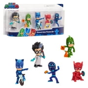 PJ Masks Collectible 5-Piece Figure Set,Catboy, Owlette, Gekko, Romeo, and Night Ninja,  Kids Toys for Ages 3 Up, Gifts and Presents