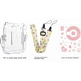 thumbnail image 1 of For Fujifilm Instax Mini 11 Camera - 3-in-1 Clear Crystal Protective Case Set with Photo Pocket, Shoulder Strap & Stickers, Transparent Hard Shell, 1 of 11