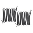 thumbnail image 1 of Siruishop 2 Pieces Elastic Krossband Crossbar Lightweight Accessory Training Equipment Black, 1 of 8