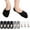 9pairs(black*4+white*3+grey*2), variant on 9 Pack Mens No Show Socks Casual Low Cut Thin Loafers Non Slip Boat Liners