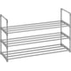 thumbnail image 3 of SONGMICS Zapatero de 3 Niveles, Estantería de Zapatos, Estantería de Metal, para 12 a 15 Pares de Zapatos, Estante Apilable, para Pasillo, Salón, Dormitorio, 30 x 92 x 55 cm, Gris, 3 of 8