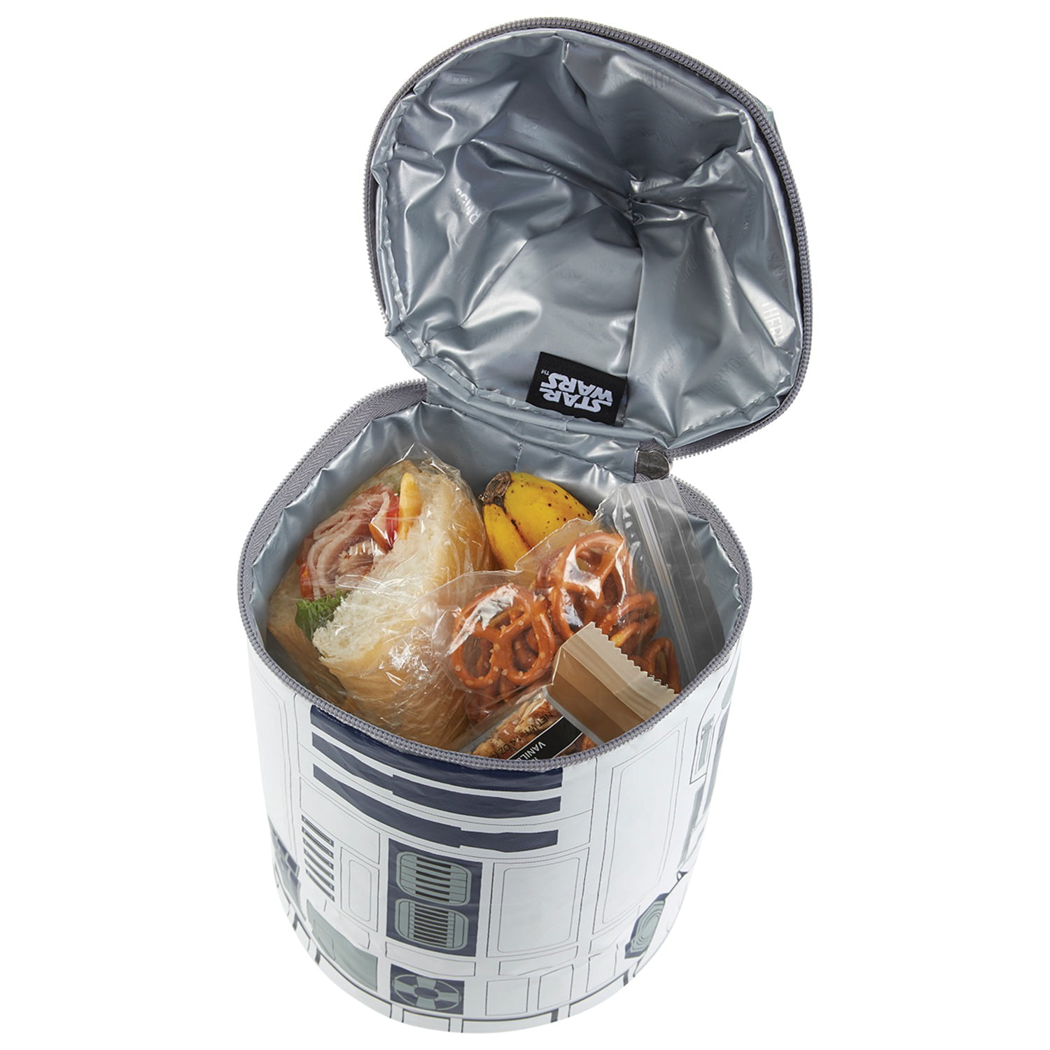 Thermos K41215006S Novelty Kids Lunch Box With Lights And Sound, Star Wars  R2-D2