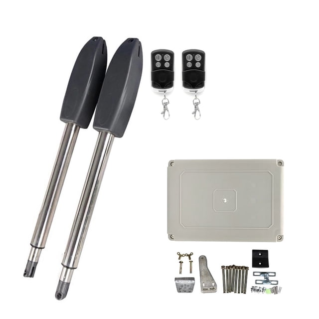 400KG Automatic Electric Swing Gate Opener Kit Pull Arm Drive Swing Door Operator Motor Actuator Multi Remote Control Optional For Driveway ,Ultra-Quiet Operation