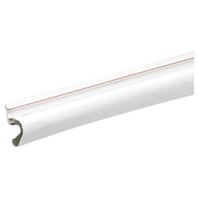 1 x 8 ft. Kerfed Door Seal, White