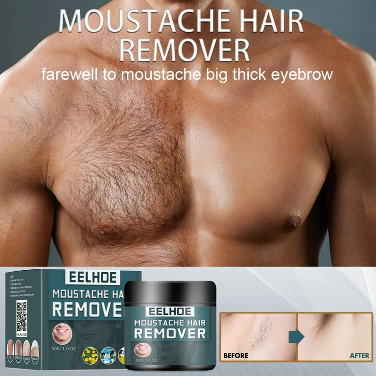 Men Permanent Hair Removal Cream Remove Facial Beard Face Cream New Mild Fresh Epilation Body Armpit Chest Hair Painless Remover 50g