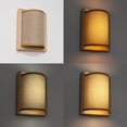 thumbnail image 7 of Kiven Battery Operated Wall Sconces with Remote Control,Farmhouse Fabric Battery Wall Sconces,1-Light Dimmable Up and Down Wall Lighting, 7 of 7