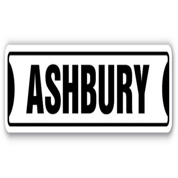 SignMission SS-ASHBURY 18 in. Ashbury Street Sign - San Francisco Haight Road SF