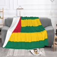 thumbnail image 7 of Throw Blanket Togolese-Flag Soft Cozy Fleece Flannel Blanket Home Decor for Couch Sofa Bed 80"x60", 7 of 7