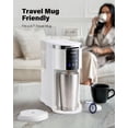 thumbnail image 4 of SHARDOR 3 in 1 K Cup Coffee Maker, Single Serve Coffee Maker for K Cup Pods & Ground Coffee & Teas, 6 to 14oz Brew Sizes, 40oz Detachable Water Reser, 4 of 7