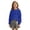 Blue, variant on Girls Boys Sweater Long Sleeve Crew Neck Pullover Sweater Knit Pullover Sweatshirt Kids Long Sleeve Crew Neck Solid Casual Tops Fall Outfits(White,9-10 Years)