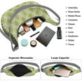 thumbnail image 4 of Geometric Plaid Crossbody Bag for Women Abstract Checkered Pattern Shoulder Bag with Adjustable Strap Compact Corduroy Purse for Commuting or Shopping, 4 of 5