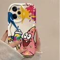 thumbnail image 3 of Phone Case For Xiaomi Redmi Note 13 12 Pro Plus 12S 11 11S 10 10S 9S 7 8 9 Pro Max Graffiti SpongeBobs Patrick Star Wave Cover, 3 of 5