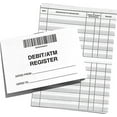 Debit ATM Mini Checkbook Registers with Balance Column (Set of 25