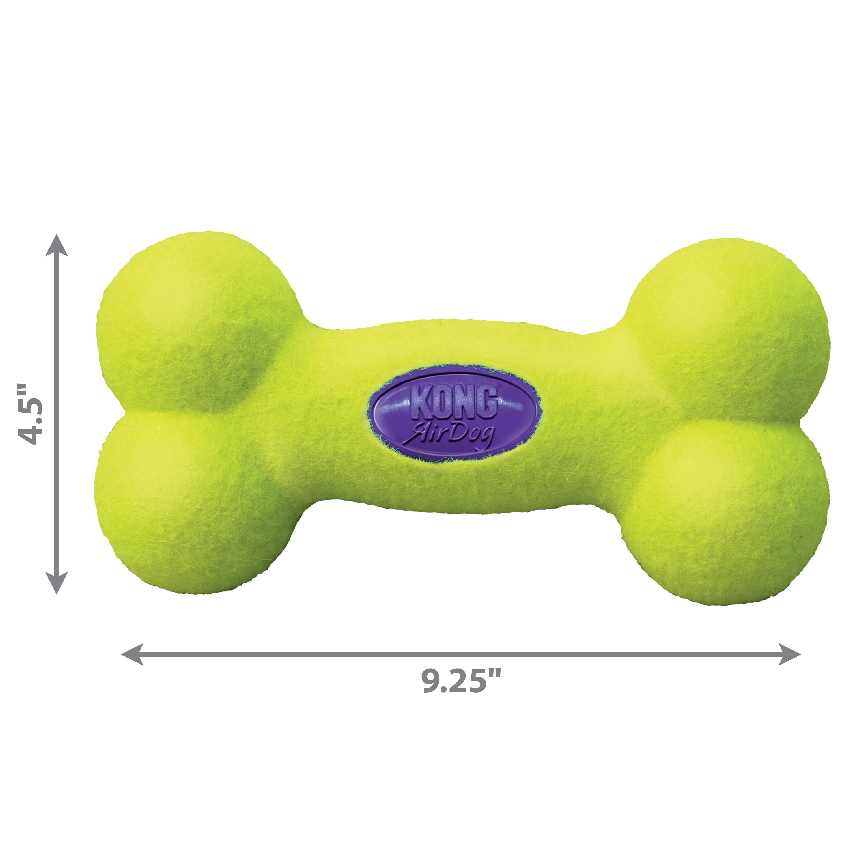 KONG® AirDog® Bone Squeaker Dog Toy, Large, for Dogs Between 30-65 lbs