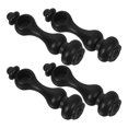 thumbnail image 1 of WRITWAA 4pcs Zinc Alloy Handrail Clamps for Stair Railing Garden Deck Pool Area, 1 of 8