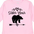 thumbnail image 4 of Inktastic Sister Bear Native Arrow Girls Long Sleeve Toddler T-Shirt, 4 of 5