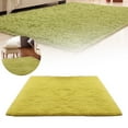 thumbnail image 2 of Jierger Long Wool Mat Runner Floor Rug Shaggy Doormat Entry Carpet Front Entrance Indoor Outdoor Mats for Chair Sofa Decor Decorative Living Room 19.68 x 31.49 inch, 2 of 9