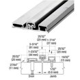 thumbnail image 4 of CRL 25083A Satin Anodized 250 Series Heavy-Duty Full Surface Continuous Hinge - 83", 4 of 4