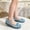 Blue, variant on Princess Mary Jane Jelly Shoes, Ballet Flats Birthday Party Dress up Sandals for Little Girls, Toddler or Kids White 29
