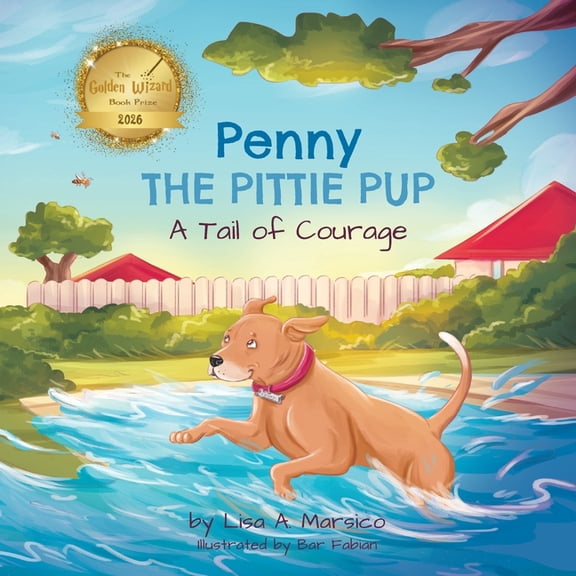 Penny the Pittie Pup: A Tail of Courage, (Paperback)