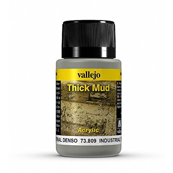Vallejo Industrial Thick Mud Model Paint Kit, 40ml
