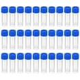 thumbnail image 1 of Unique Bargains 5mL Plastic Test Tubes, 80 Pack Frozen Test Tube Graduated Vial Container Storage Screw Cap, Blue Clear, 1 of 6