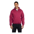 thumbnail image 1 of Jerzees Men's Quarter-Zip Cadet Collar Pullover Sweatshirt, Style 995M, 1 of 1