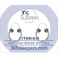 thumbnail image 2 of xianyou-365 SLEEPERS 2PCS Titanium Implant Grade 20G Septum Jewellery Hinged Segment Ring Body Piercing Hoop Lip Rings Helix Cartilage Rook Sleeper Earrings Nickel Free Hypoallergenic 6mm u2013 10mm, 2 of 4