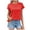 Z608 RD1, variant on Landzoo Women'S Tees Solid Color Short Sleeve Crew Neck T Shirt Summer Quick Dry Women Shirt Size L Black