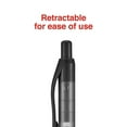 thumbnail image 4 of STAPLES AURA GEL RETRACTABLE PENS 0.7MM BLACK 12PK (29195) 2072167, 4 of 6
